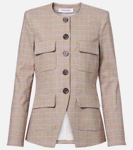 Blazer Orrin à carreaux - Veronica Beard - Modalova