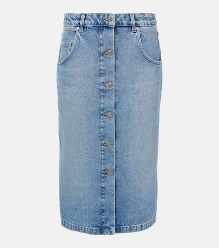 Stella McCartney Jupe midi en jean - Stella McCartney - Modalova