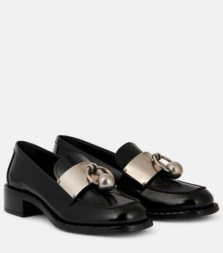 Mocassins en cuir  ornements - Prada - Modalova
