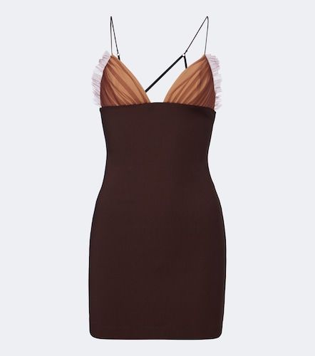 Robe en jersey et tulle - Nensi Dojaka - Modalova