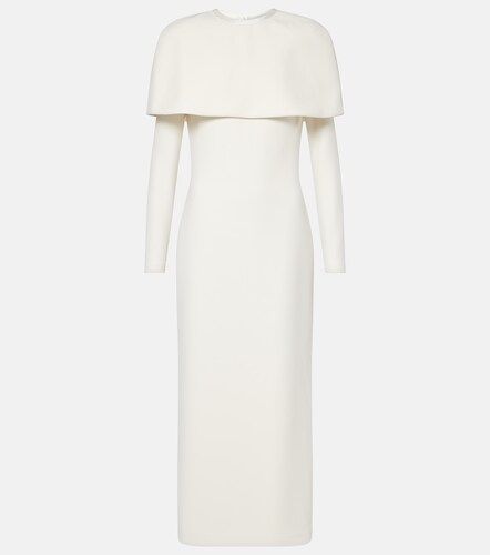 Robe midi de mariée Gullu à cape - Safiyaa - Modalova