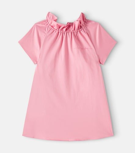 Robe en coton mélangé à volants - Il Gufo - Modalova