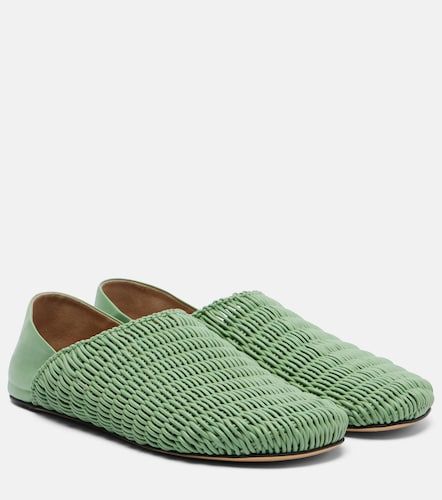 Mocassins Babouche en cuir - JW Anderson - Modalova