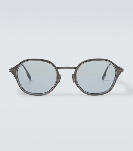 Zegna Lunettes de soleil rondes - Zegna - Modalova