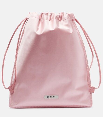 Pochette Wish en satin de soie - Prada - Modalova