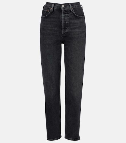 Jean straight 90’s Pinch Waist Crop - Agolde - Modalova
