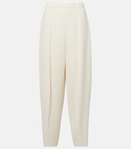 Pantalon tapered Bob en crêpe de lin - Loro Piana - Modalova