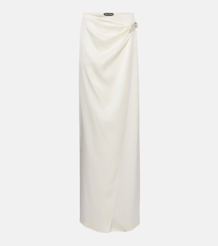 Tom Ford Jupe portefeuille en soie - Tom Ford - Modalova