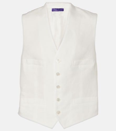 Gilet de costume Jaiden en lin - Ralph Lauren Collection - Modalova