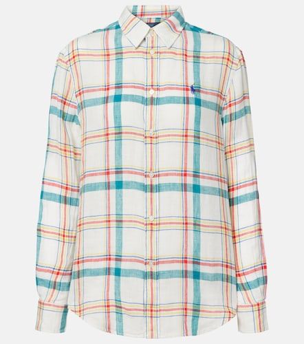 Chemise en lin à carreaux - Polo Ralph Lauren - Modalova