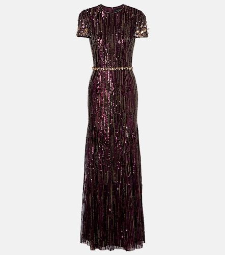 Robe longue Ninetta à sequins - Jenny Packham - Modalova
