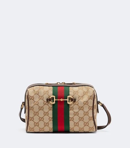 Sac à bandoulière Horsebit Small en toile GG - Gucci - Modalova