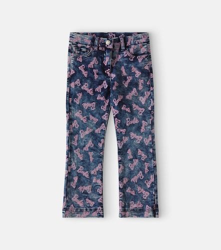 X Barbie® – Jean droit imprimé - Monnalisa - Modalova
