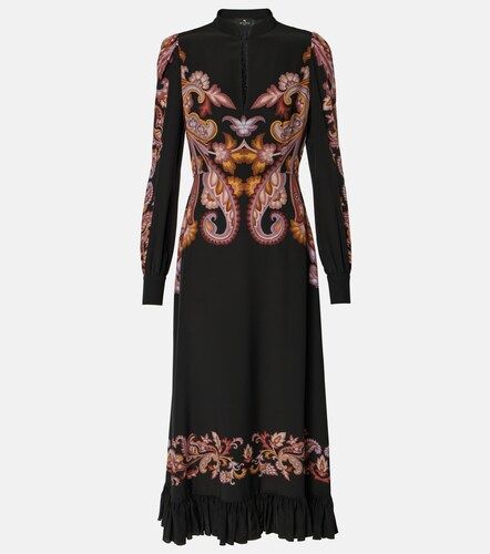 Robe en soie à imprimé paisley - Etro - Modalova
