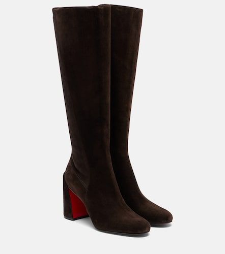Bottes Jane 85 en daim - Christian Louboutin - Modalova