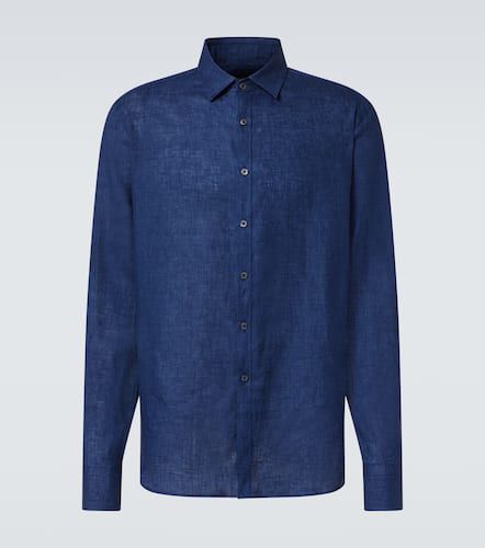 Canali Chemise en lin - Canali - Modalova