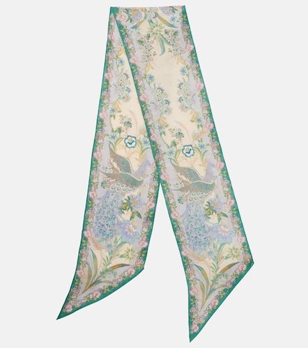 Foulard en soie à fleurs - Zimmermann - Modalova