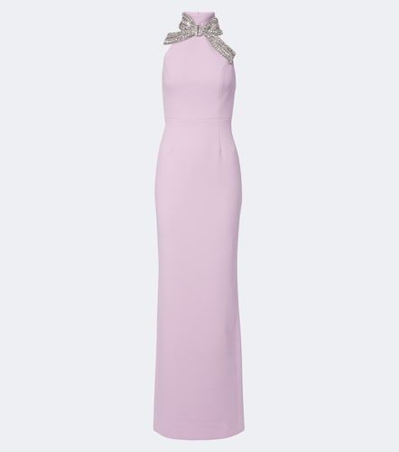 Robe longue Yolanda en crêpe à ornements - Rebecca Vallance - Modalova