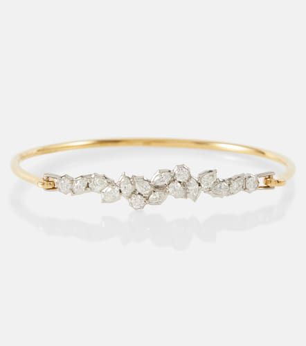 Bracelet Posey en or 18ct, platine et diamants - Jade Trau - Modalova