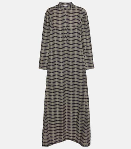 Robe longue en coton imprimé - Dries Van Noten - Modalova