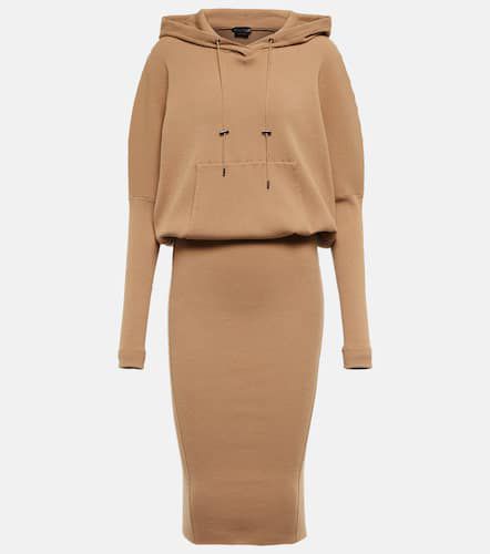 Robe à capuche en cachemire mélangé - Tom Ford - Modalova