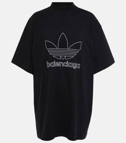X Adidas – T-shirt en coton à logo - Balenciaga - Modalova