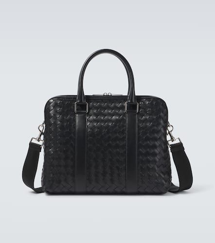 Porte-documents Slim Intrecciato en cuir - Bottega Veneta - Modalova