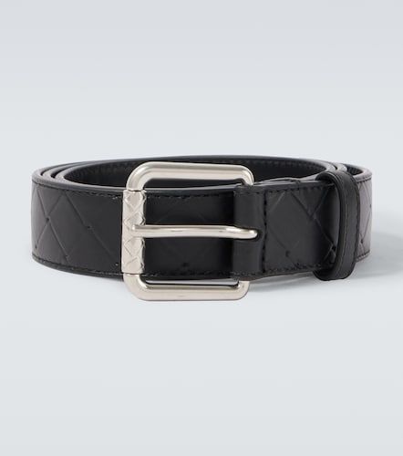 Ceinture Stamp 35 mm en cuir Intrecciato - Bottega Veneta - Modalova