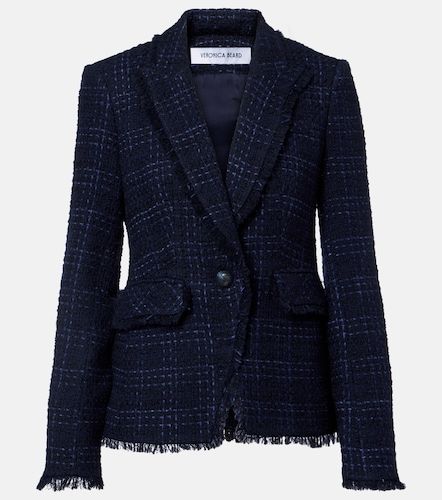 Blazer en tweed à carreaux - Veronica Beard - Modalova