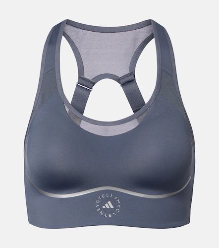 Brassière de sport à logo - Adidas by Stella McCartney - Modalova
