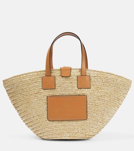 Etro Cabas en raphia et cuir - Etro - Modalova