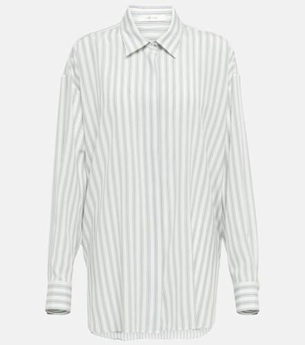 Chemise Sisca rayée en soie - The Row - Modalova