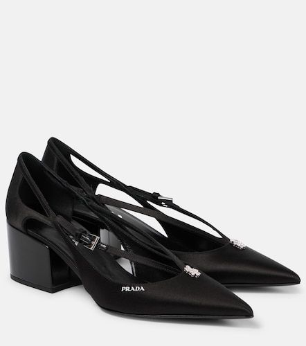 Escarpins à découpes et ornements - Prada - Modalova