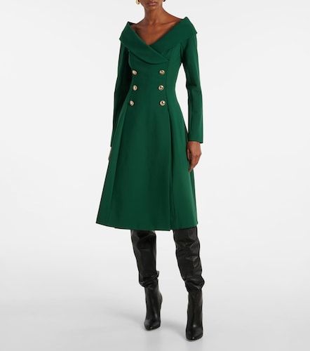 Robe midi à encolure bardot - Dorothee Schumacher - Modalova
