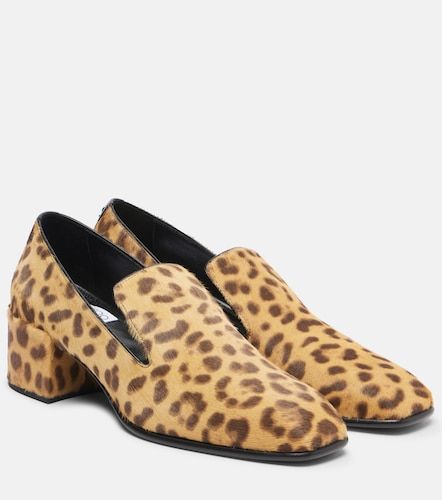 Escarpins Eliot Slipper 45 en cuir façon poulain à motif léopard - Jimmy Choo - Modalova