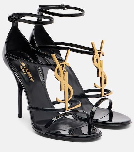 Sandales Cassandra 100 en cuir - Saint Laurent - Modalova