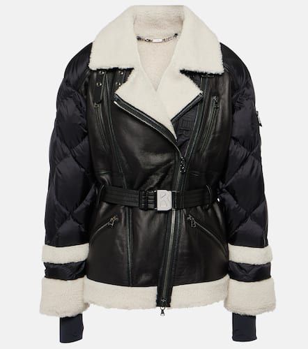 Veste doudoune Luna en cuir et shearling - Bogner - Modalova