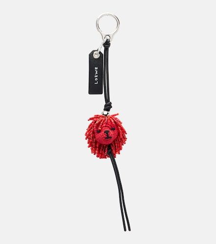 Bijou de sac Lion en crochet à perles - Loewe - Modalova