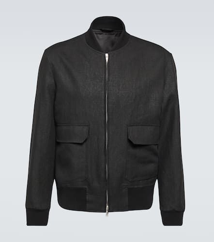 Lardini Veste bomber en lin - Lardini - Modalova