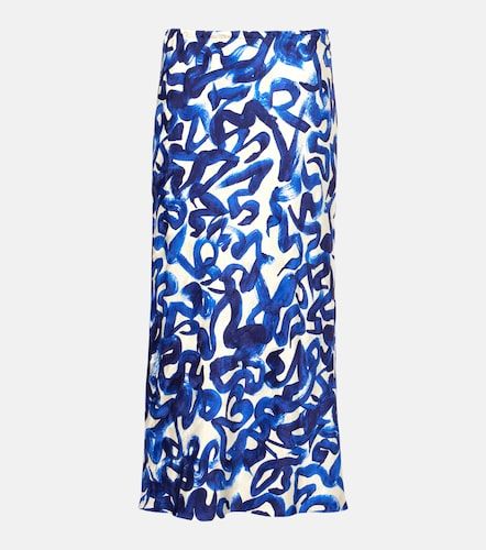 Jupe midi à imprimé - Dries Van Noten - Modalova