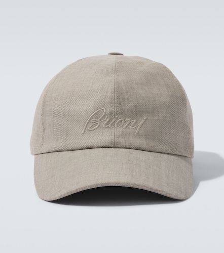 Casquette en lin et laine mélangés - Brioni - Modalova