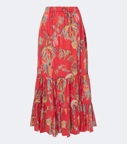 Jupe longue en coton à imprimé - Etro - Modalova