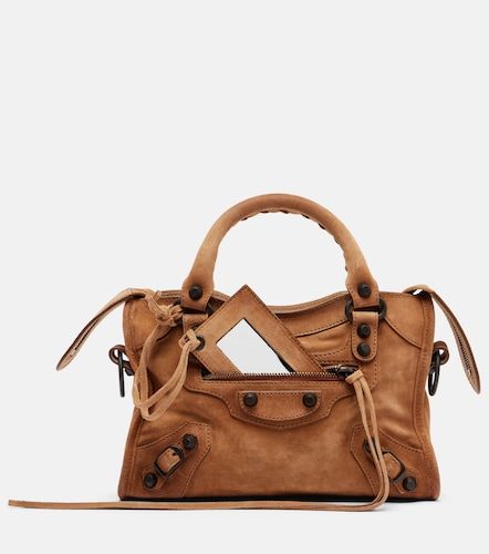 Balenciaga Sac Le City Mini en daim - Balenciaga - Modalova
