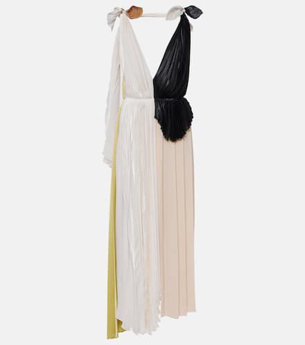 Robe longue asymétrique - Victoria Beckham - Modalova