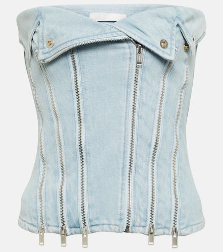 Dion Lee Top bustier en jean - Dion Lee - Modalova
