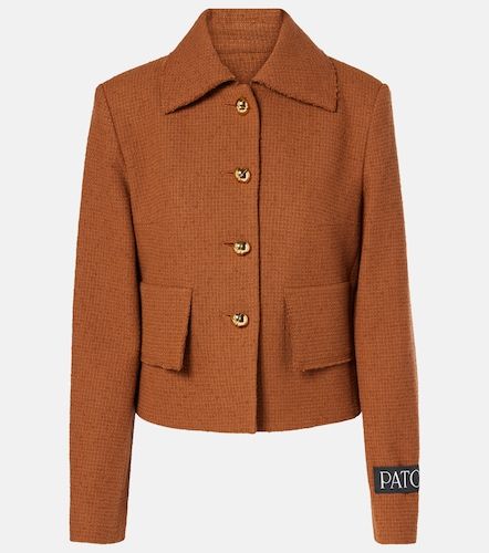 Veste Iconic en laine et coton - Patou - Modalova