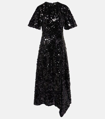 Ganni Robe longue à sequins - Ganni - Modalova