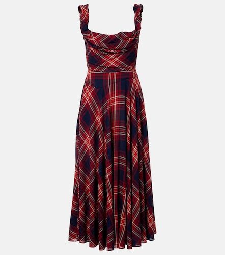 Robe midi Chichi à carreaux - Vivienne Westwood - Modalova