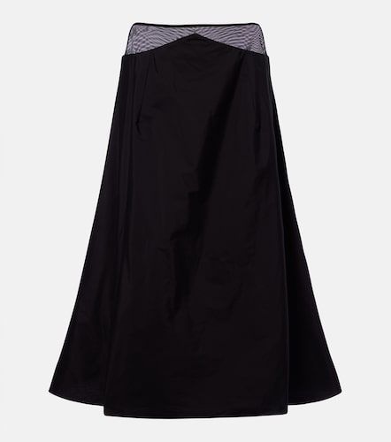Jupe midi Irella en popeline de coton - The Row - Modalova