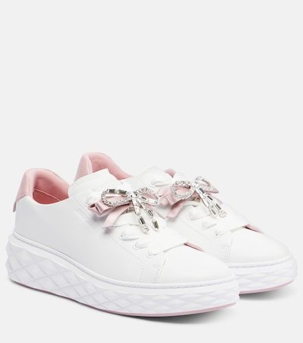 Baskets Diamond Light Maxi en cuir - Jimmy Choo - Modalova